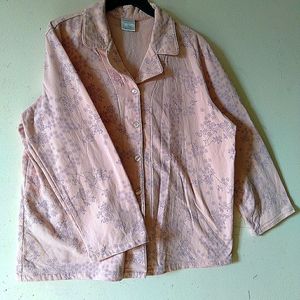 Women's Pink Sleep Jacket